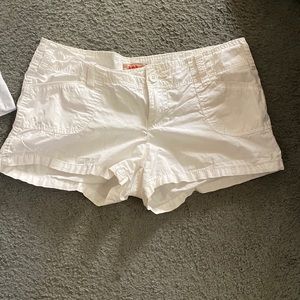 White shorts